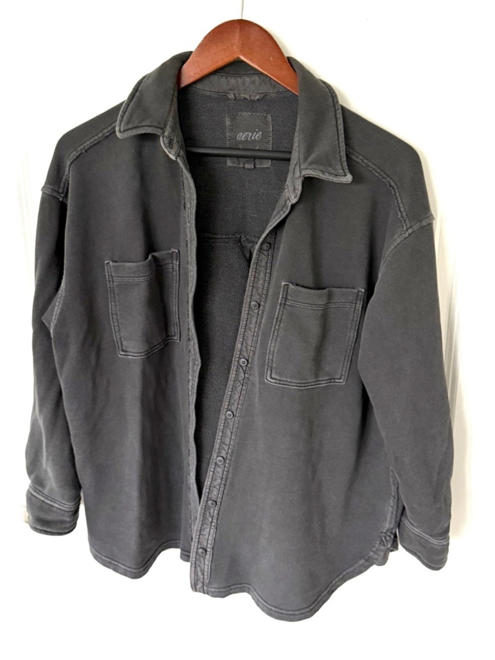 Aerie Lumberjane Oversized Shirt Size Extra Small